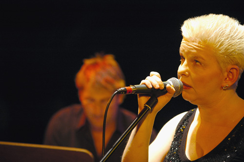 Andrea Eberl beim Sommerblut Festival im B�rgerhaus Stollwerck, K�ln