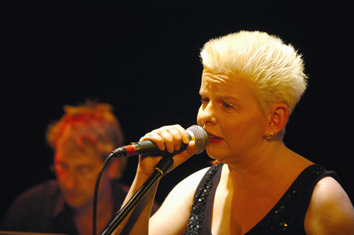 Andrea Eberl beim Sommerblut Festival im B�rgerhaus Stollwerck, K�ln