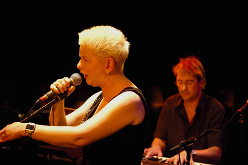 Andrea Eberl beim Sommerblut Festival im B�rgerhaus Stollwerck, K�ln